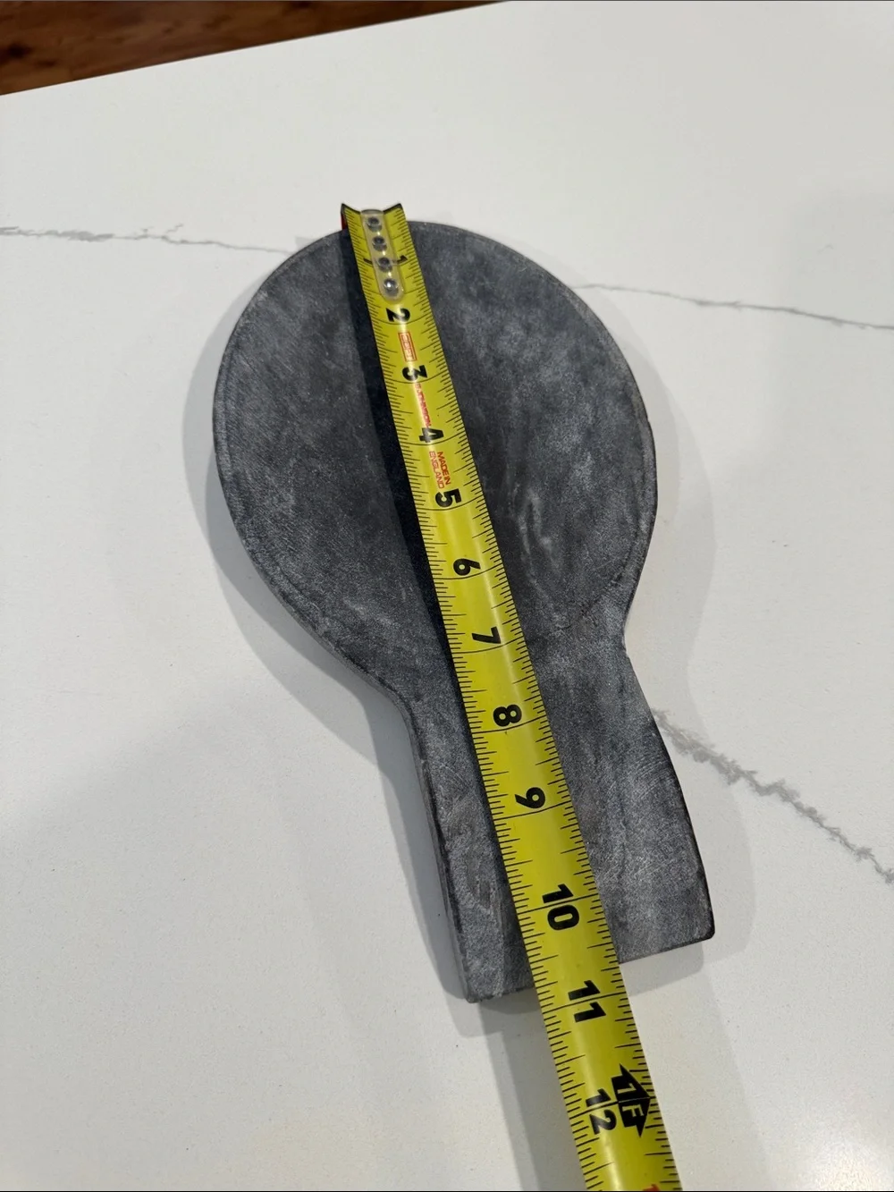 Stone accent platter